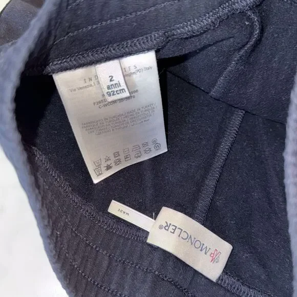 Moncler Blue and Red Joggers with Sleek Design 2Y - Picture 5 of 7